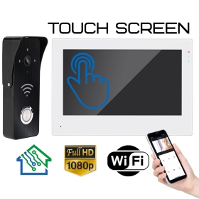 Комплект видеодомофона с Wi-Fi FUJIHOME FHD-5703W FULL HD (с вызывной панелью C-500B)