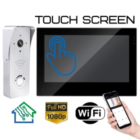 Комплект видеодомофона с Wi-Fi FUJIHOME FHD-5703B FULL HD (с вызывной панелью C-500M)
