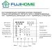 Терморегулятор для водяного тёплого пола FUJIHOME FHW-150LB с WiFi