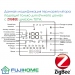 Терморегулятор с zigbee для тёплого пола  FUJIHOME  FHW-650ZW, программируемый, работает с Алисой