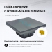 Умный сенсорный выключатель с WiFi FUJIHOME FHZ-005G3G работает с Алисой