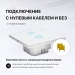 Умный сенсорный выключатель с WiFi FUJIHOME FHZ-005G2W работает с Алисой