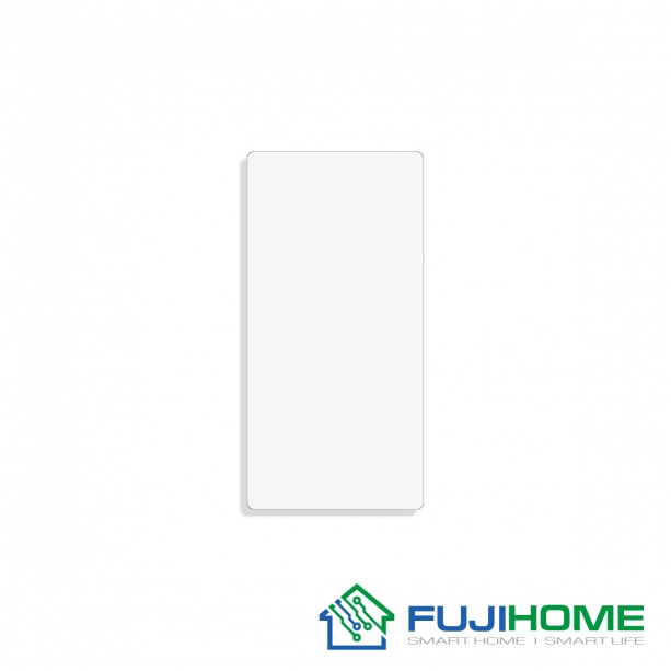 Заглушка для розеток на 1/2 для модулей FUJIHOME 86-BLK-WT, цвет белый