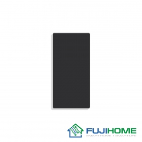 Заглушка для розеток на 1/2 для модулей FUJIHOME 86-BLK-BK, цвет черный